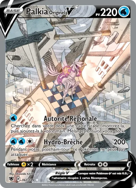 Origin Forme Palkia V [Rule the Region | Hydro Break]