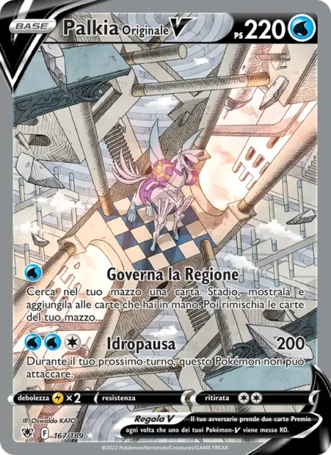 Origin Forme Palkia V [Rule the Region | Hydro Break]