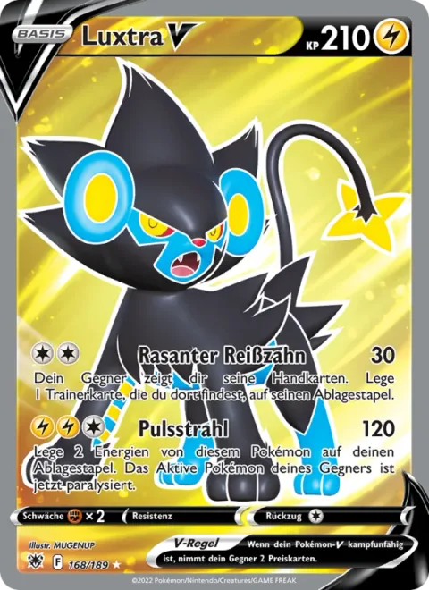 Luxray V [Fang Snipe | Radiating Pulse]
