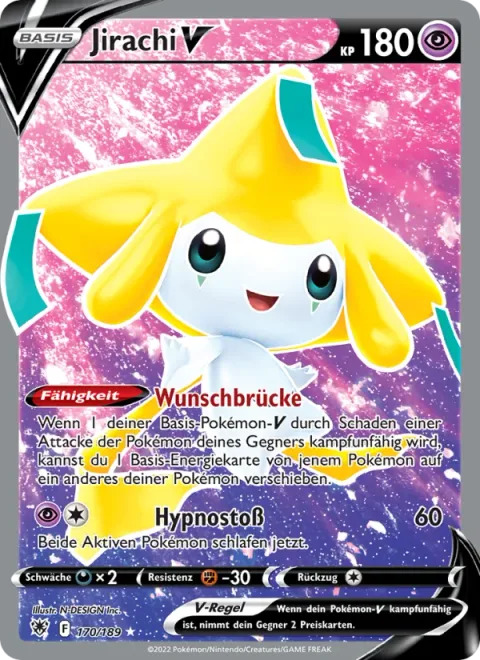 Jirachi V [Wish Connector | Hypnostrike]