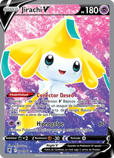 Jirachi V [Wish Connector | Hypnostrike]