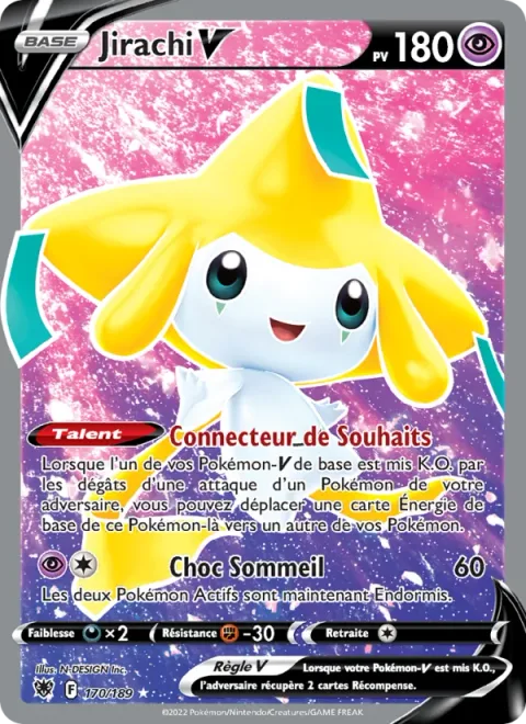 Jirachi V [Wish Connector | Hypnostrike]