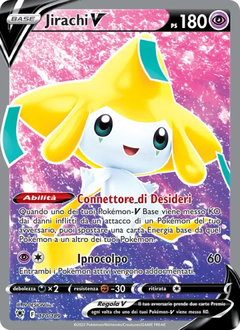 Jirachi V [Wish Connector | Hypnostrike]