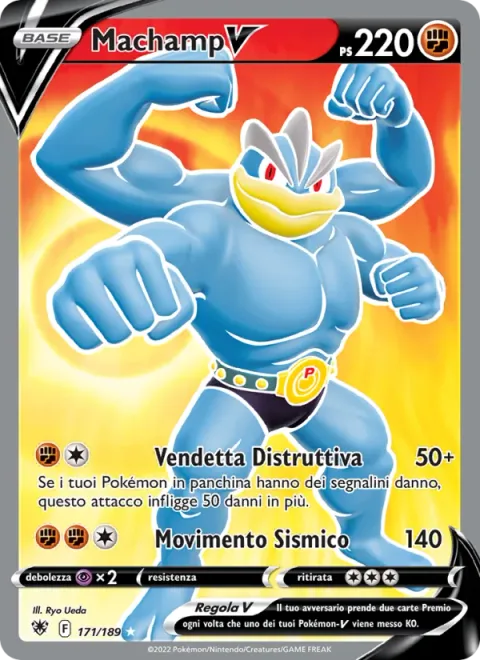 Machamp V [Revenge Buster | Seismic Toss]