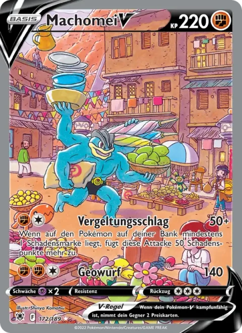 Machamp V [Revenge Buster | Seismic Toss]