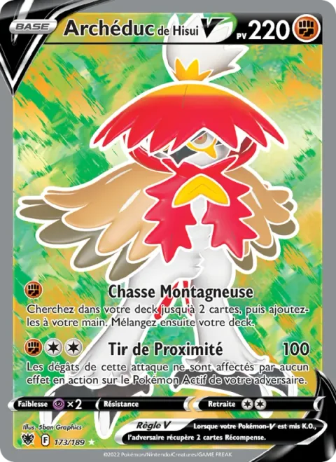 Hisuian Decidueye V [Mountain Hunt | Close-Quarters Shooting]