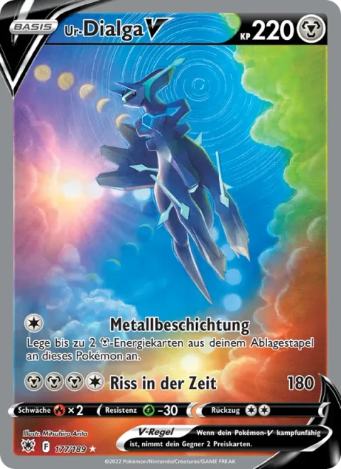 Origin Forme Dialga V [Metal Coating | Temporal Rupture]