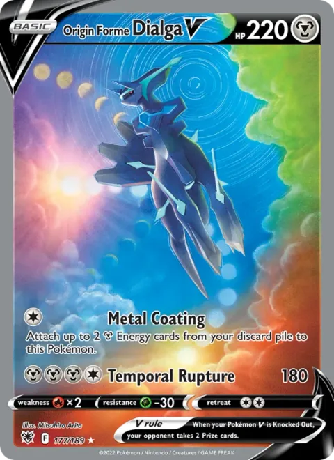Origin Forme Dialga V [Metal Coating | Temporal Rupture]