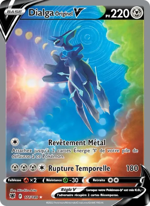 Origin Forme Dialga V [Metal Coating | Temporal Rupture]