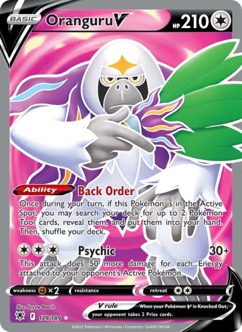 Oranguru V [Back Order | Psychic]