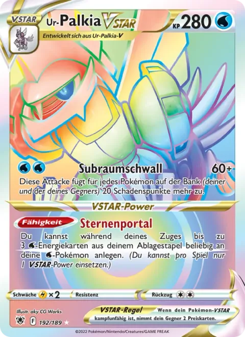 Origin Forme Palkia VSTAR [Subspace Swell | Star Portal]
