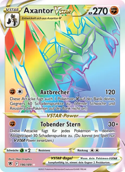 Kleavor VSTAR [Axe Break | Rampaging Star]