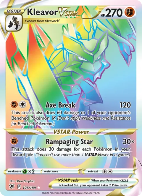 Kleavor VSTAR [Axe Break | Rampaging Star]