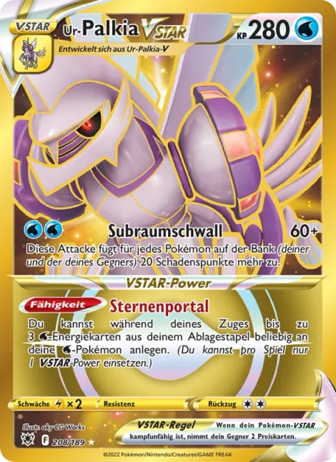 Origin Forme Palkia VSTAR [Subspace Swell | Star Portal]