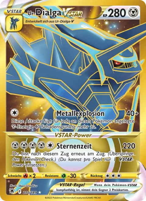 Origin Forme Dialga VSTAR [Metal Blast | Star Chronos]