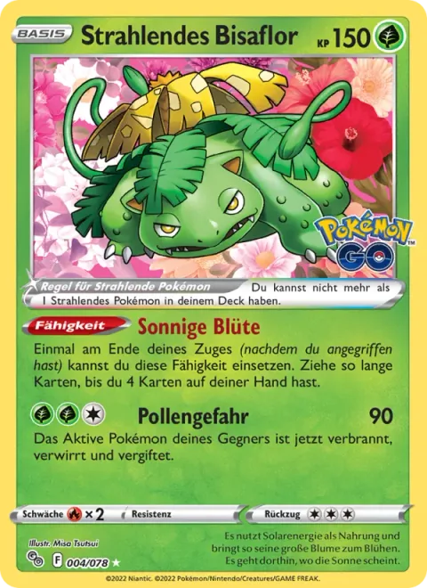 Radiant Venusaur [Sunny Bloom | Pollen Hazard]