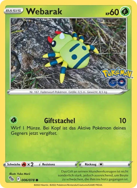 Spinarak [Poison Sting | GO]