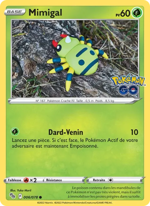 Spinarak [Poison Sting | GO]