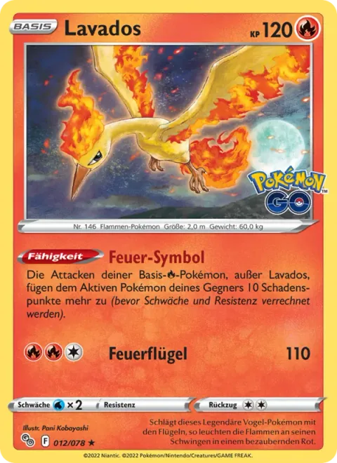 Moltres [Flare Symbol | Fire Wing]