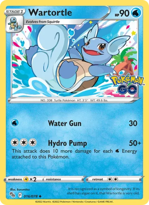 Wartortle [Water Gun | Hydro Pump]
