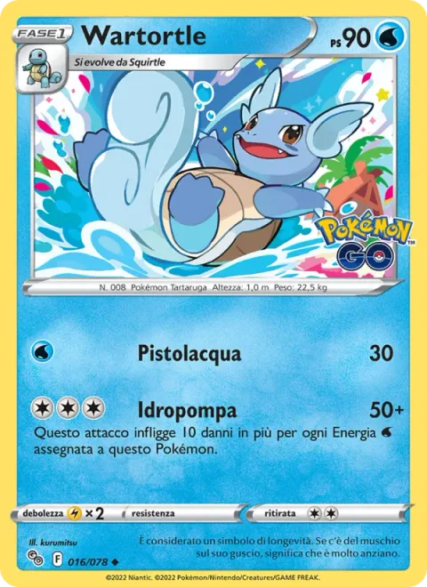 Wartortle [Water Gun | Hydro Pump]