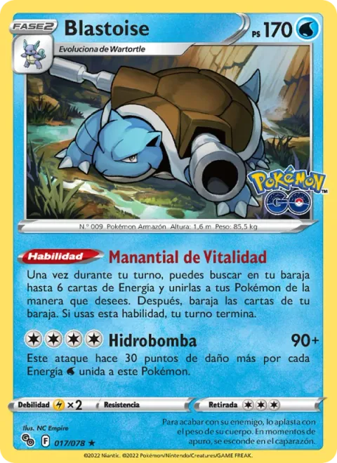 Blastoise [Vitality Spring | Hydro Pump]