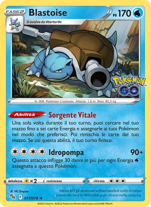 Blastoise [Vitality Spring | Hydro Pump]