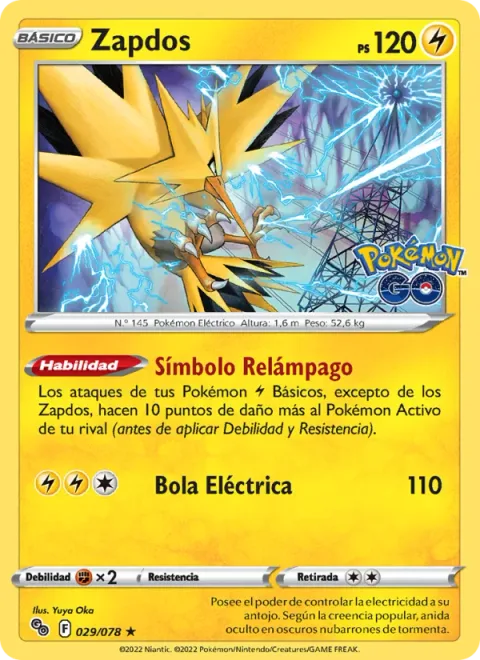 Zapdos [Lightning Symbol | Electric Ball]