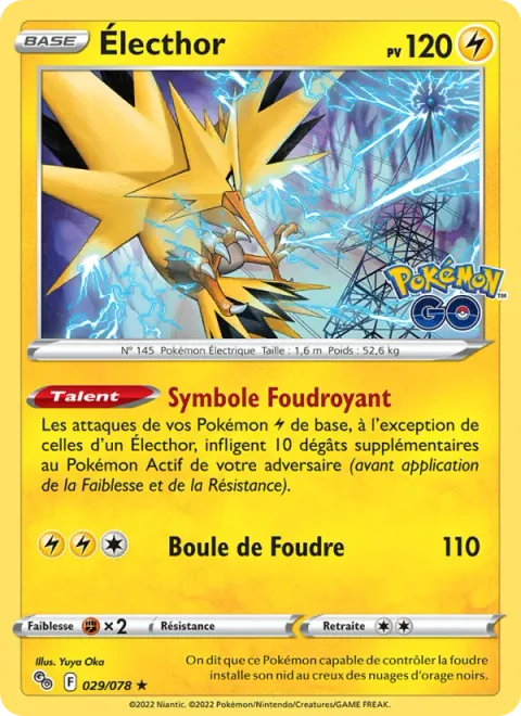Zapdos [Lightning Symbol | Electric Ball]