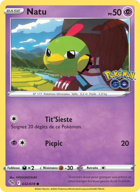 Natu [Nap | Peck]