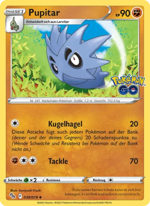 Pupitar [Crashing Bullet | Tackle]