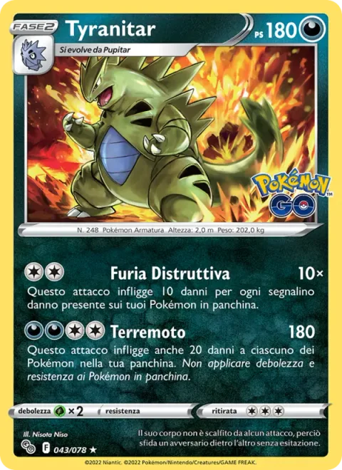 Tyranitar [Raging Crash | Earthquake]