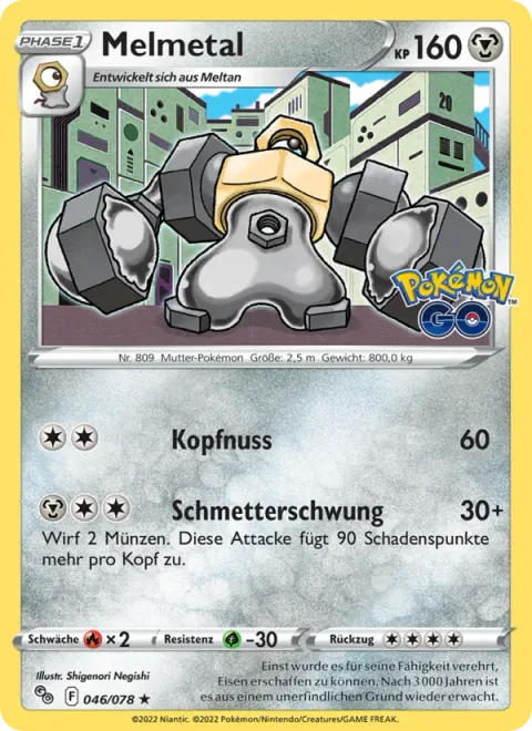 Melmetal [Headbutt | Swinging Smash]