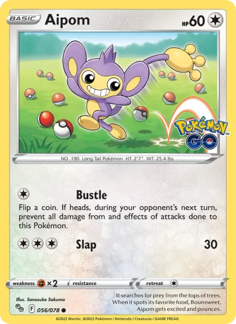 Aipom [Bustle | Slap]