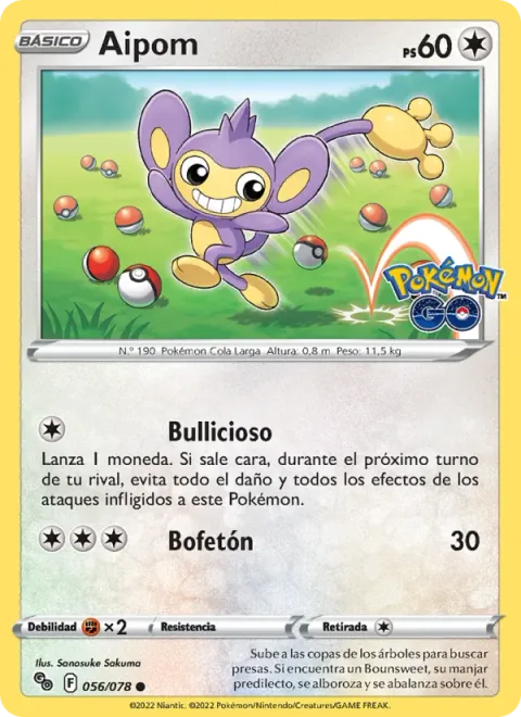 Aipom [Bustle | Slap]