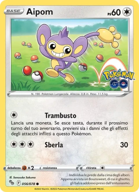 Aipom [Bustle | Slap]