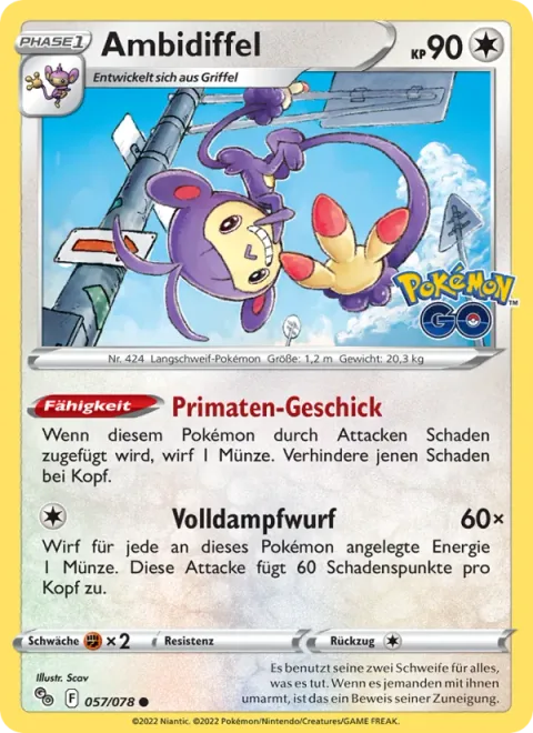 Ambipom [Primate Dexterity | Full Tilt Fling]
