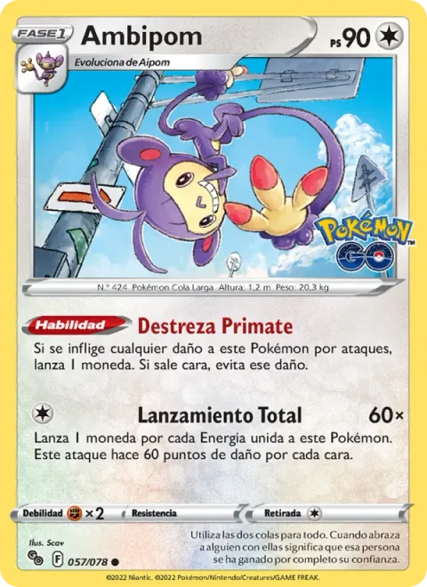 Ambipom [Primate Dexterity | Full Tilt Fling]