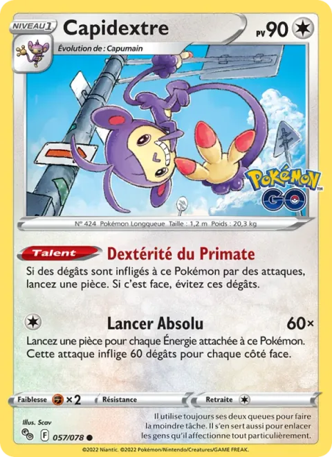 Ambipom [Primate Dexterity | Full Tilt Fling]