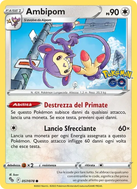 Ambipom [Primate Dexterity | Full Tilt Fling]