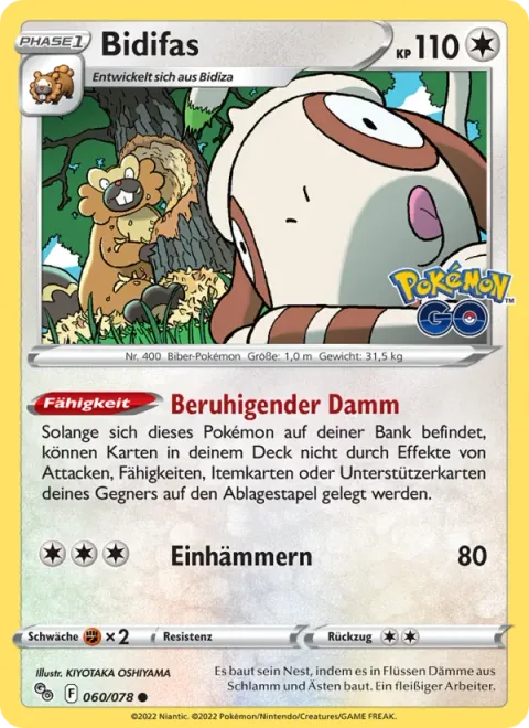 Bibarel [Reassuring Dam | Hammer In]