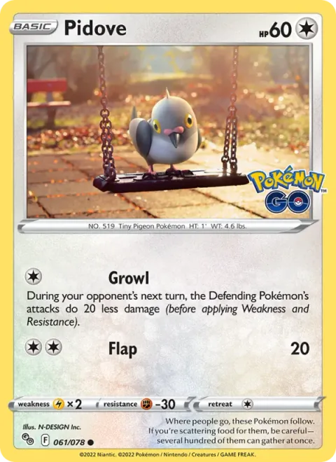 Pidove [Growl | Flap]