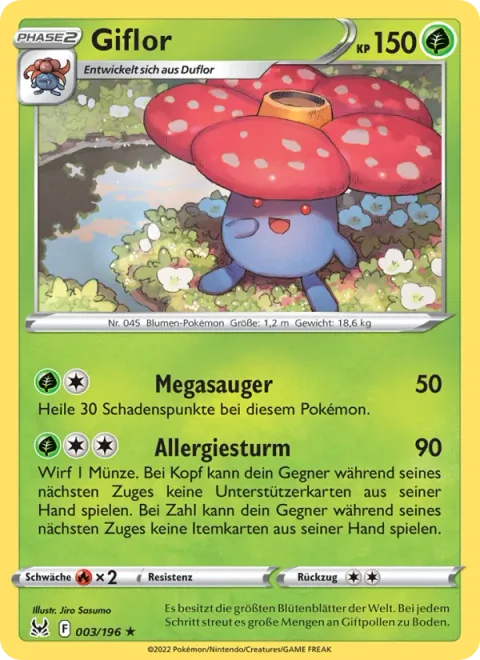 Vileplume [Mega Drain | Allergy Storm]