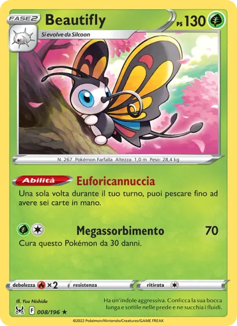 Beautifly [Stoked Straw | Mega Drain]