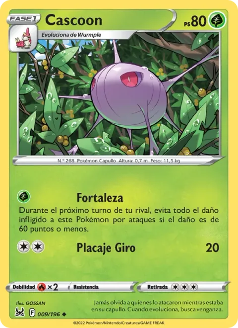 Cascoon [Harden | Rolling Tackle]