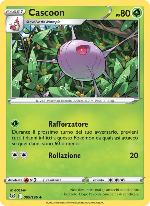 Cascoon [Harden | Rolling Tackle]