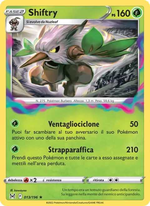 Shiftry [Fan Tornado | Tearing Gust]