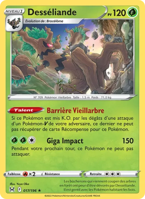 Trevenant [Elder Tree Barrier | Giga Impact]
