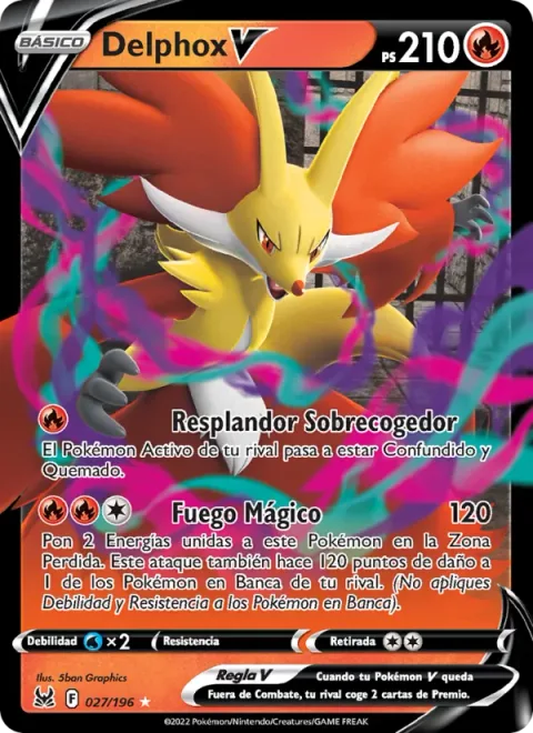Delphox V [Eerie Glow | Magical Fire]