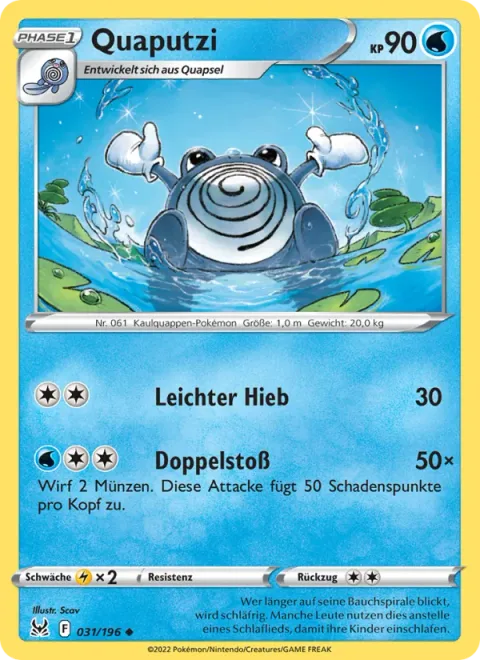 Poliwhirl [Light Punch | Double Smash]